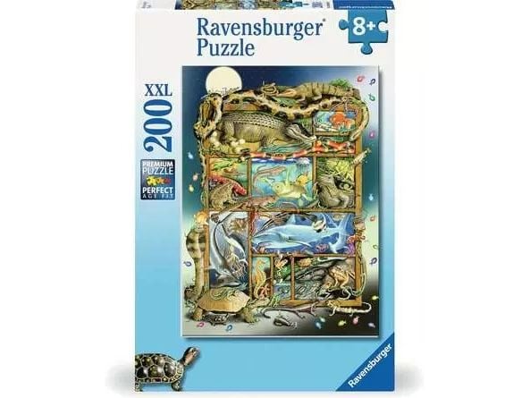 Ravensburger 12000866, 200 stykker, Dyr, 8 år