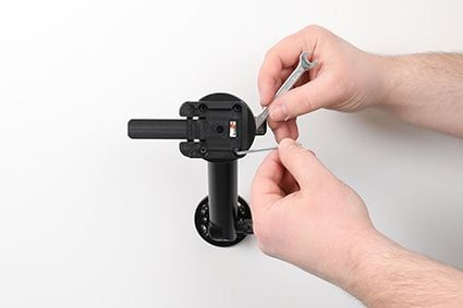 Brodit 216461, Mobiltelefon/smarttelefon, Passiv holder, Bil/innendørs, Svart