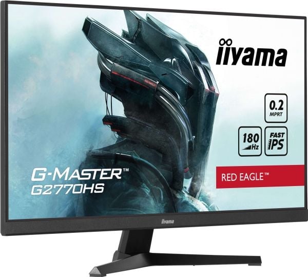 iiyama G-MASTER G2770HS-B1, 68,6 cm (27"), 1920 x 1080 piksler, Full HD, LCD, 0,2 ms, Svart