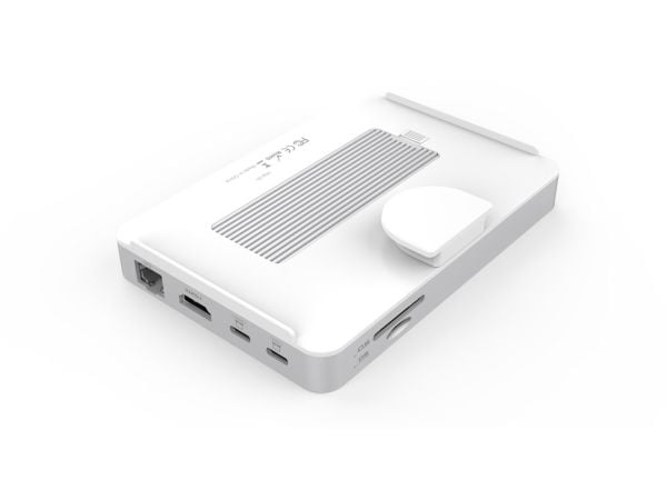 LMP 23790, Memory card, SSD, M.2, USB 3.2 Gen 2 (3.1 Gen 2) Type-C, Hvit, Sølv, Aluminium, 10 Gbit/s