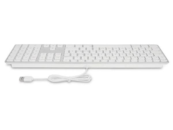 LMP 24209, Täysikokoinen (100 %), USB, QWERTY, Hopea