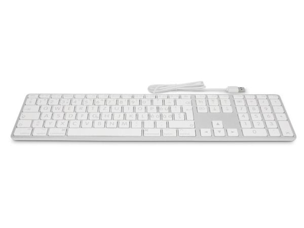 LMP 24209, Täysikokoinen (100 %), USB, QWERTY, Hopea