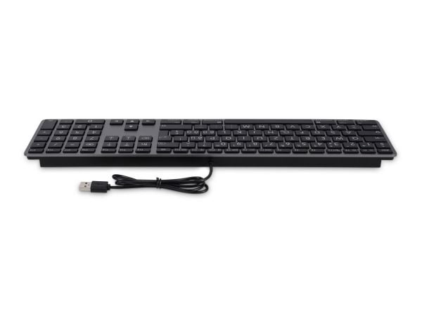 LMP 24272, Täysikokoinen (100 %), USB, AZERTY, Harmaa
