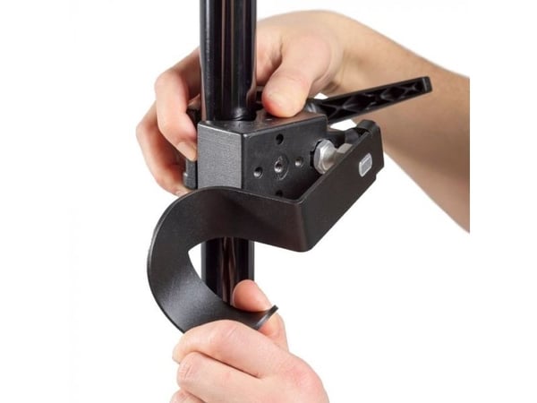 Manfrotto Offset u-hook, Musta, Terästä, 135 mm, 30 mm, 60 mm, 1 kpl