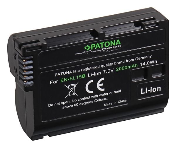PATONA 1224, Nikon, 2000 mAh, 7 V, Lithium-Ion (Li-Ion)