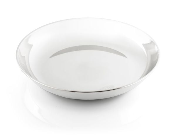 GSI Outdoors GSI Glacier Stainless Deep Plate, Personlig, Rustfritt stål, Rund, Rustfritt stål, 21,8 cm, 35 mm