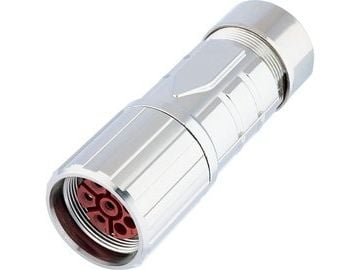 LappKabel EPIC® pyöreä liitin LS1 EPIC® LS1 D6 hopea Sisältö: 1 kpl (76124000)