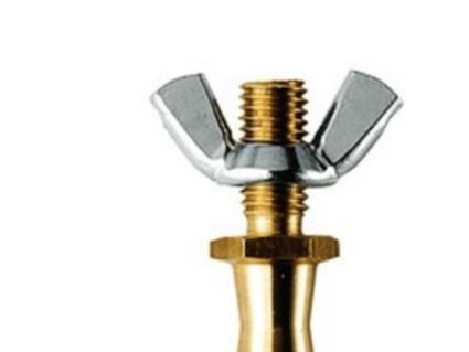 Manfrotto 5/8" HEX-skaft for 035 med M10 skrue og butterfly