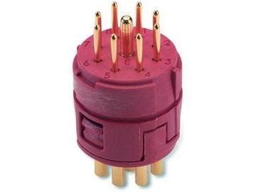 Lapp EPIC SIGNAL M23, suora, uros-/naarasliitin, 150 V, 7 A, ruskea, metallia