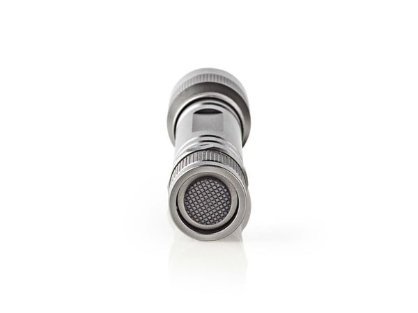 Nedis LTRH3WGY, Lommelykt, Grå, Aluminium, Knapper, IPX5, LED