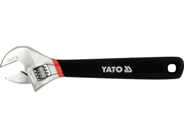 Yato svensk type justerbar skiftenøkkel 250 mm gummihåndtak (YT-21652)