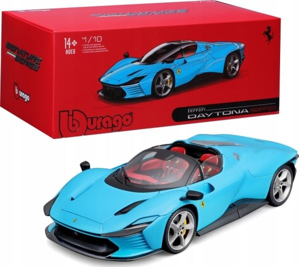 Bburago Ferrari Daytona SP3 Blå 1:18 BBURAGO