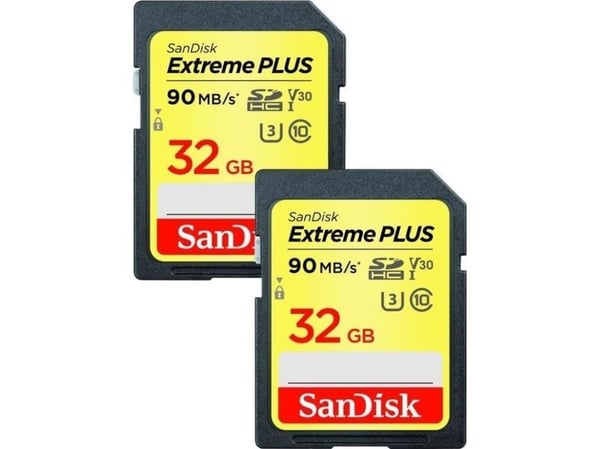 SanDisk Extreme PLUS - Flash-minneskort - 32 GB