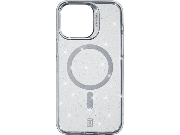 Cellularline Sparkle Mag, Suojus, Apple, iPhone 15 Pro Max, 17 cm (6.7"), Läpinäkyvä