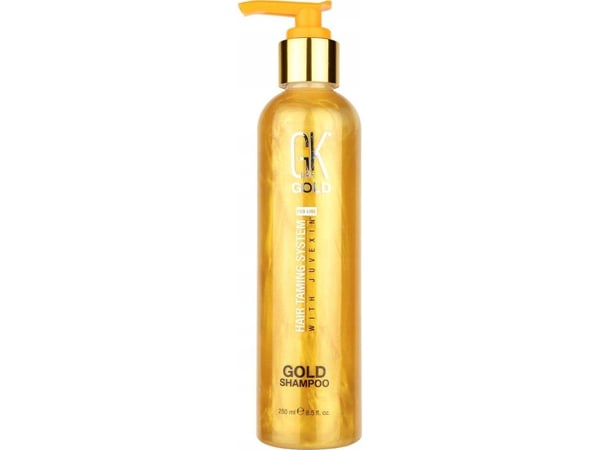 GK HAIR (Global Keratin) Global Keratin gull hårsjampo for glatting 250 ml for kvinner