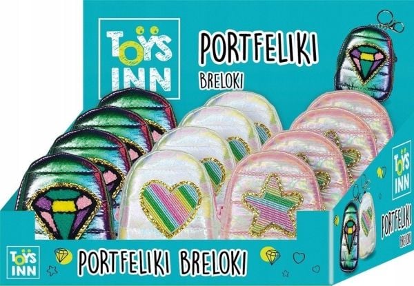 Stnux plånböcker Puffy display 12 st