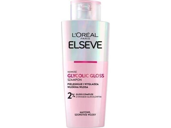 L'OREAL_Elseve Glycolic Gloss revitalizing shampoo to restore shine to dull hair 200ml