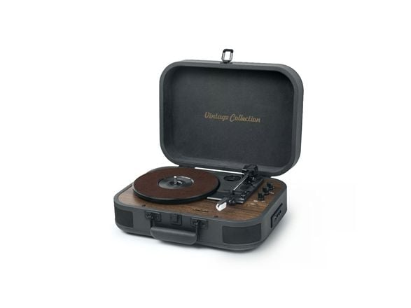 Muse MT-207 DGB, Automatisk, Sort, Grå, Tre, 33,45,78 RPM, Rotasjon, 10 W, AC