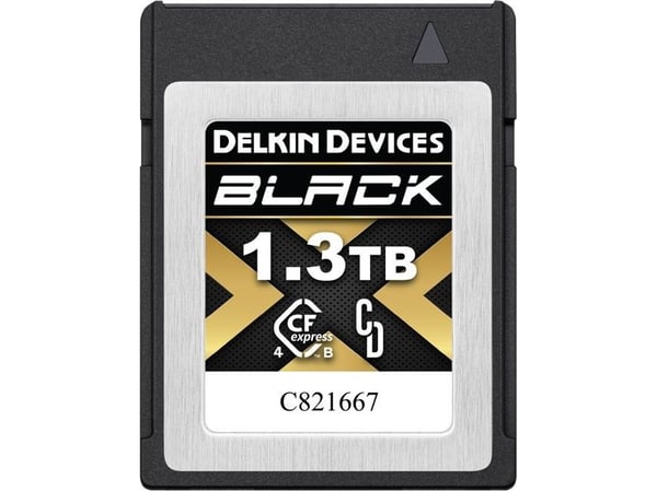 Delkin CFexpress 4.0 minnekort svart R3530/W3250 1.3TB