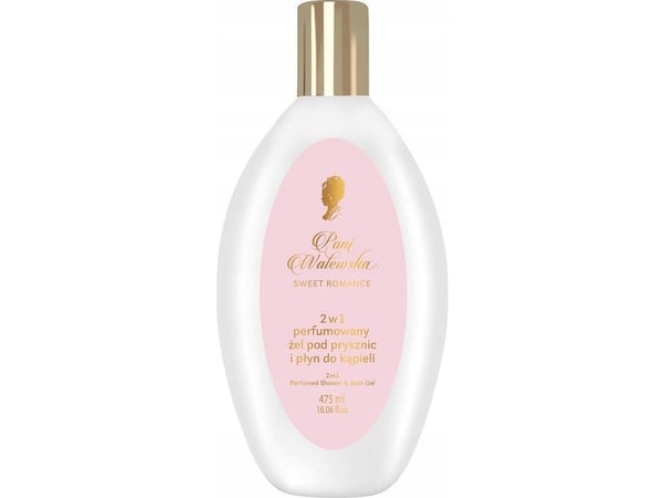 PANI WALEWSKA_Perfumoitu suihkugeeli ja kylpyvoide 2in1 Sweet Romance 475ml