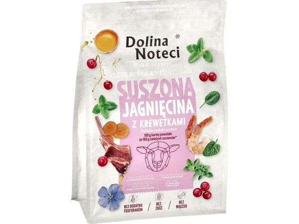 Dolina Noteci DOLINA NOTECI PREMIUM 3 kg SMÅRASELAMME MED REKER