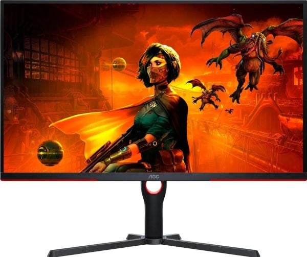 AOC Gaming U32G3X/BK spelskärm 31,5"/IPS/144 Hz/1 ms/4K (3840 x 2160)/DisplayHDR™ 400/Freesync Premium/Adaptive Sync/VESA-certifierad (2024 års mod...