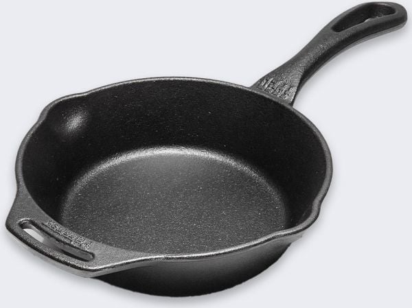 Petromax fp20-t, Rund, All-bruk panne, Sort, Støpejern, 1 l, 20 cm