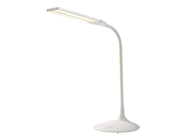 Nedis - Skrivebordslampe - LED - 6 W - kjølig hvit/varm hvit/naturlig hvit lys - hvit