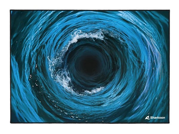 Sharkoon SKILLER SFM12 Undertow - Stolmatte for gaming - rektangulær - 140 x 100 cm - blå