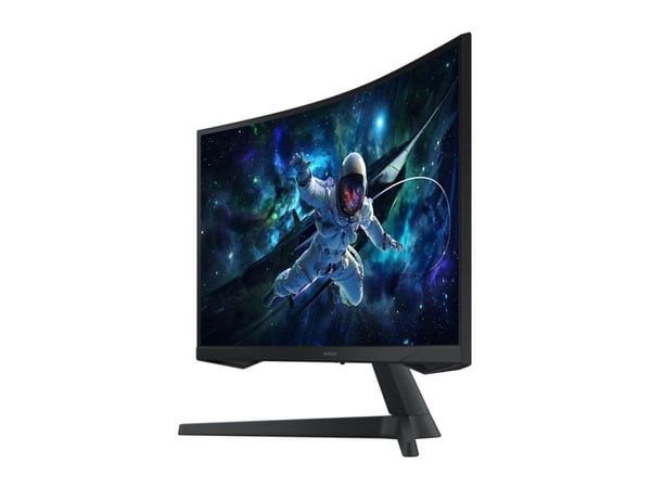 Samsung Odyssey G5 S27CG552EU - G55C Series - LED-skjerm - gaming - kurvet - 27" - 2560 x 1440 QHD @ 165 Hz - VA - 300 cd/m² - 2500:1 - HDR10 - 1 m...