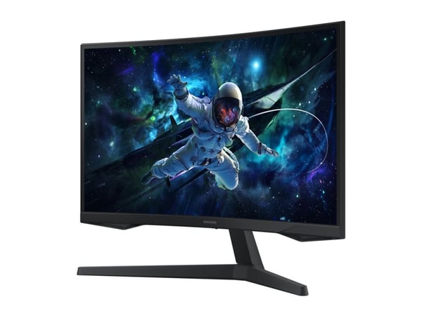 Samsung Odyssey G5 S27CG552EU - G55C Series - LED-skjerm - gaming - kurvet - 27" - 2560 x 1440 QHD @ 165 Hz - VA - 300 cd/m² - 2500:1 - HDR10 - 1 m...