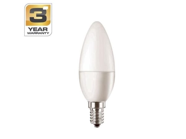 Standard LED-pære B35 4,9W E14 2700K 470Lm Pl/Mat