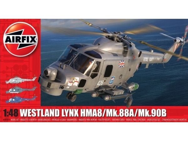 Airfix plastmodell Westland Navy Lynx Mk.88A/HMA.8/Mk.90B 1:48