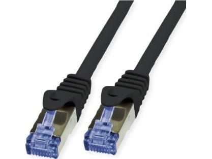 VALUE 21.99.0720, 20 m, Cat6a, S/FTP (S-STP), RJ-45, RJ-45, Sort