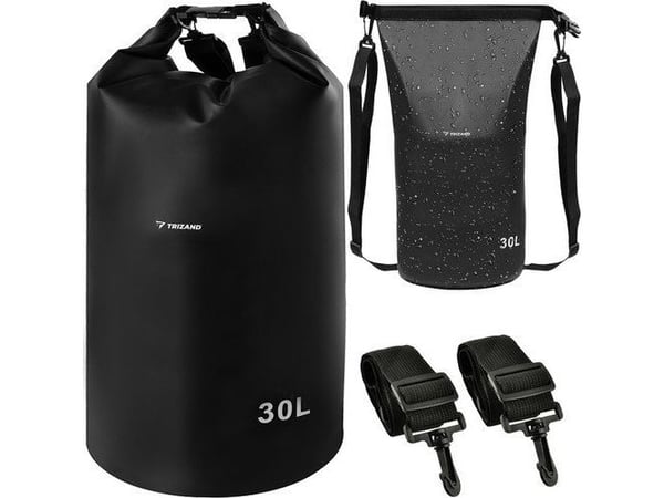 Trizand vanntett sekk 30L svart 23568