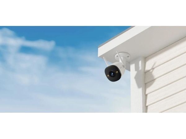 Imou Lauko WiFi kamera Bullet 2E 5MP, IP-sikkerhetskamera, Inne & Ute, Ledning & Trådløs, Tak/Vegg, Hvit, Kule (form)