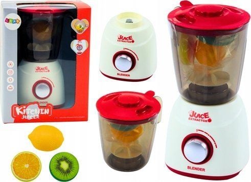 LeanToys bledner for barn som roterer verden lys lyd frukt 3 stk