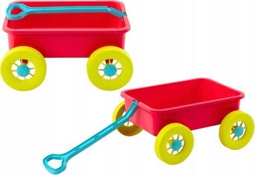 LeanToys Sand Lekevogn Pastell Rosa LeanToys Sand Lekevogn Pastell Rosa