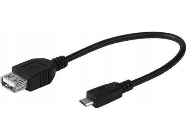 Vivanco 45298, 0,15 m, Micro-USB B, USB A, USB 2.0, Lajittelu
