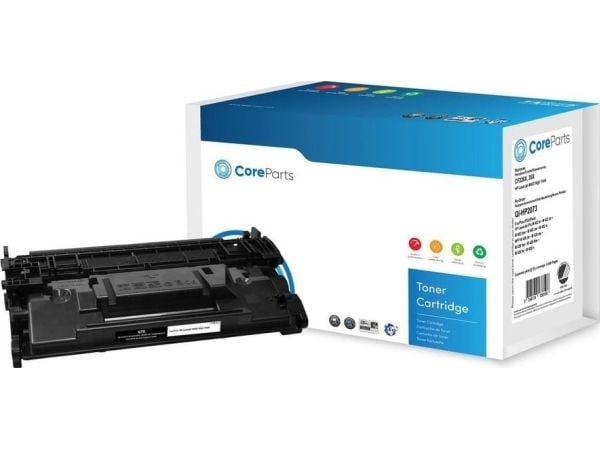 CoreParts QI-HP2073, 9000 sivua, Musta, 1 kpl