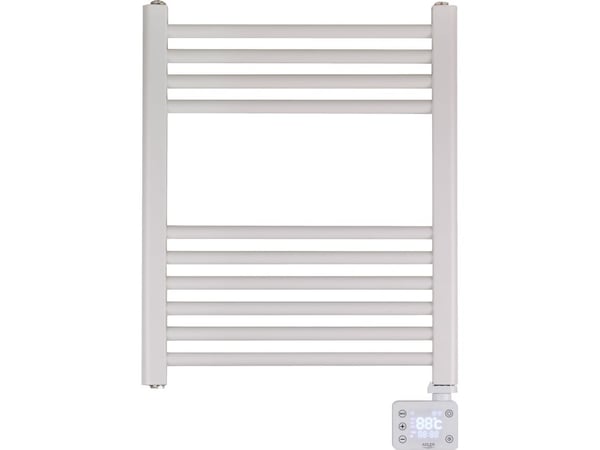 Adler AD 7823 elektrisk badevarmer LED hvit (AD 7823)