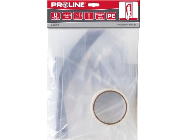Pro-Line SPRINKLING-verho, U-muotoinen, 110cm X 220cm, PROLINE