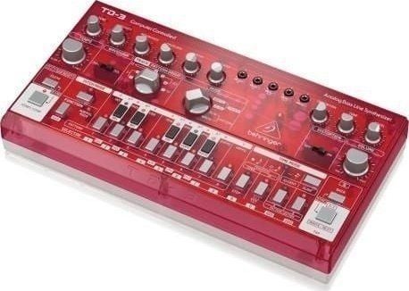 Behringer TD-3-SB Bass Line Synthesizer punainen läpinäkyvä