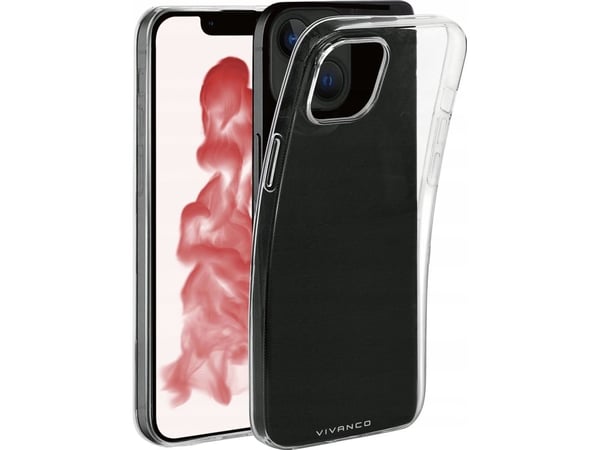 Vivanco Super Slim, Suojus, Apple, iPhone 14 Plus, 17 cm (6.7"), Läpinäkyvä