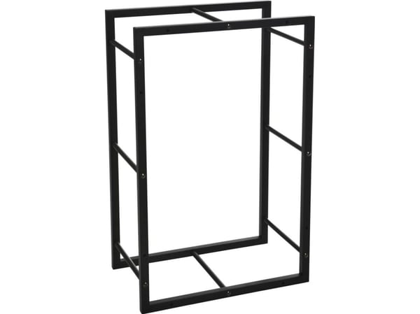 Mondex skålinnsats/ovn i metall svart 45x28x70 cm