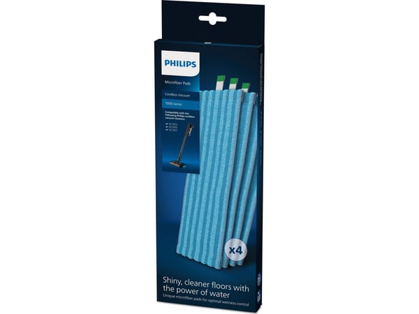Philips Cordless Vacuum 7000 XV1670/02 Mikrofiberputer, Moppepute, Damp, Mikrofiber, Philips, XC6553, XC6557, XC7053, XC7055, XC7057, XC7163, XC716...