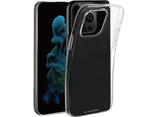 Vivanco Super Slim, Suojus, Apple, iPhone 14 Pro Max, 17 cm (6.7"), Läpinäkyvä