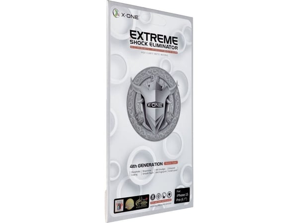X-One skjermbeskytter LCD X-ONE Extreme Shock Eliminator 4th gen. matt til iPhone 15 Pro