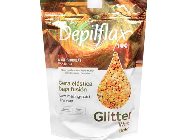 Activeshop Depilflax 100 joustava matalan sulamispisteen karvanpoistovaha pearl gold 1000 g