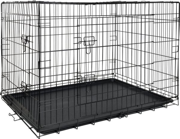 Funfit Monikäyttöinen metallihäkki - kynä koiralle, kissalle ja muille eläimille XXL